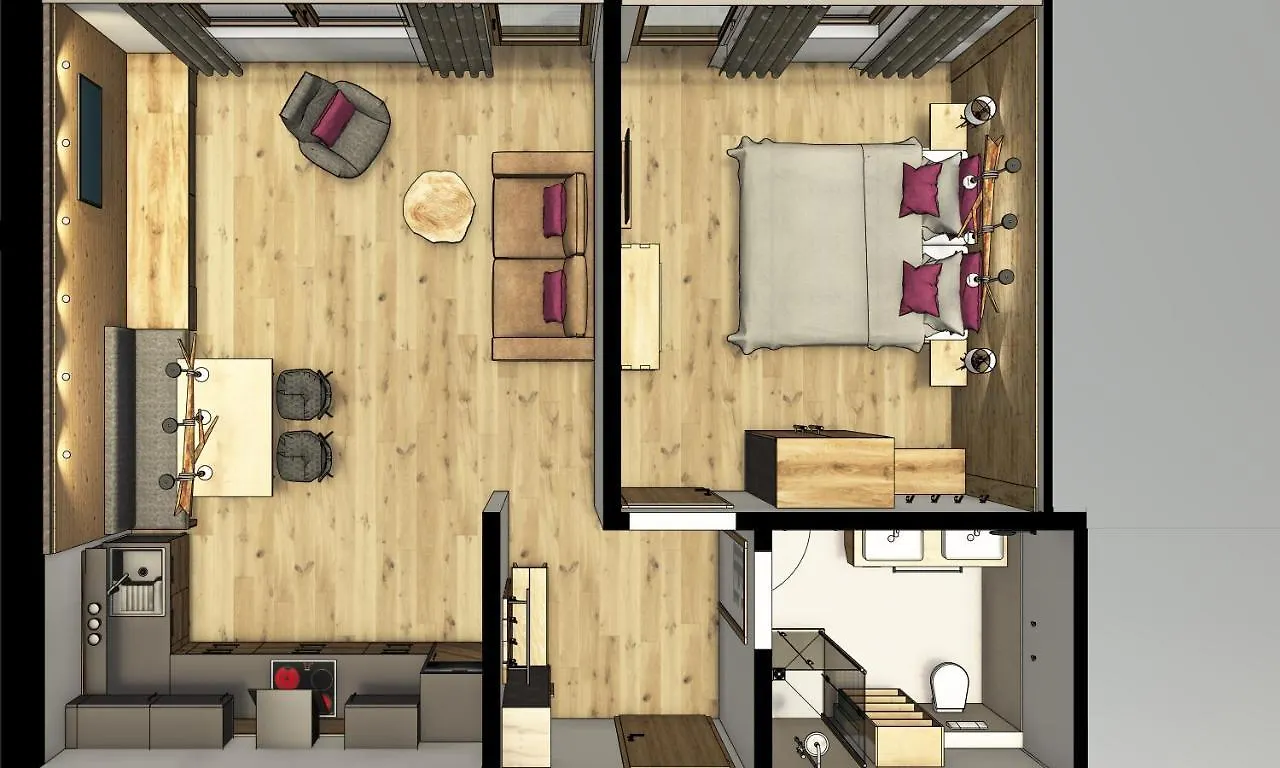 Maximilian Appartements Schwangau 0*,